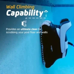 Dolphin Explorer E40 Wi-Fi Robotic Pool Vacuum Cleaner Black