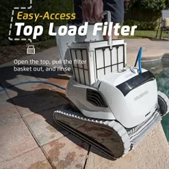 Dolphin Explorer E50 Wi-Fi Robotic Pool Vacuum Cleaner White