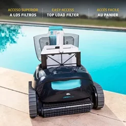 Dolphin Liberty 200 Cordless Robotic Pool Vacuum Cleaner Blue