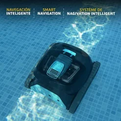 Dolphin Liberty 300 Cordless Magnetic Charge Robotic Pool Vacuum Cleaner Blue