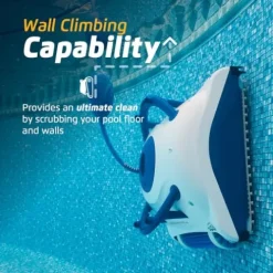 Dolphin Nautilus 2024 Automatic Robotic Pool Vacuum Cleaner White