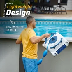 Dolphin Nautilus 2024 Automatic Robotic Pool Vacuum Cleaner White