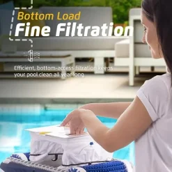 Dolphin Nautilus 2024 Automatic Robotic Pool Vacuum Cleaner White