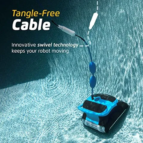 Dolphin Nautilus CC Plus Robotic Pool Vacuum Cleaner Black