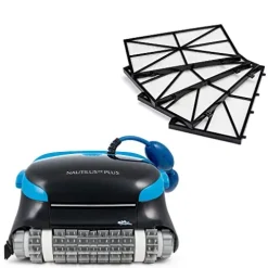Dolphin Nautilus CC Plus Robotic Pool Vacuum Cleaner – Bundle with Ultra Fine Filter