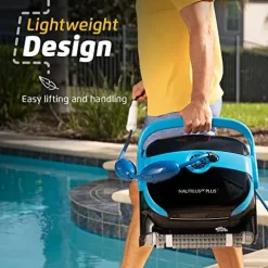 Dolphin Nautilus CC Plus Robotic Pool Vacuum Cleaner – Bundle with Ultra Fine Filter