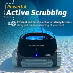 Dolphin Nautilus CC Pro Robotic Pool Vacuum Cleaner Black