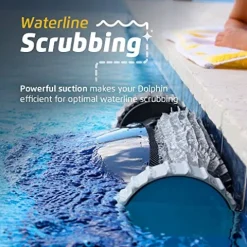 Dolphin Nautilus CC Pro Robotic Pool Vacuum Cleaner Bundle Black