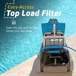 Dolphin Nautilus CC Pro Wi-Fi Robotic Pool Vacuum Cleaner Black