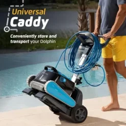 Dolphin Nautilus CC Pro Wi-Fi Robotic Pool Vacuum Cleaner Black