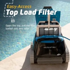 Dolphin Nautilus CC Pro Wi-Fi Robotic Pool Vacuum Cleaner Black