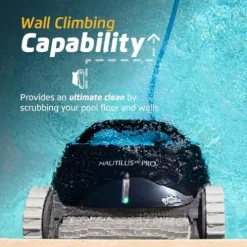 Dolphin Nautilus CC Pro Wi-Fi Robotic Pool Vacuum Cleaner Black