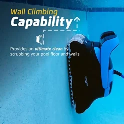 Dolphin Nautilus CC Supreme Automatic Robotic Pool Vacuum Cleaner with Caddy Black