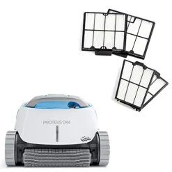 Dolphin Proteus DX4 Automatic Robotic Pool Vacuum Cleaner White