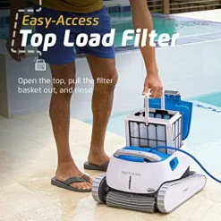 Dolphin Proteus DX4 Automatic Robotic Pool Vacuum Cleaner White