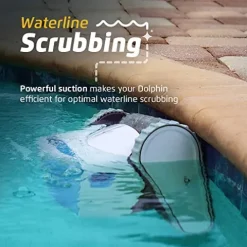 Dolphin Proteus DX4 Automatic Robotic Pool Vacuum Cleaner White