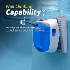 Dolphin Proteus DX4 Robotic Pool Vacuum Cleaner White