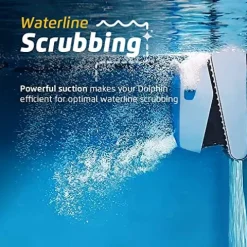 Dolphin Robotic Pool Vacuum Cleaner White