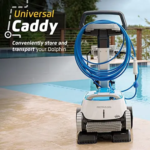 Dolphin Robotic Pool Vacuum Cleaner White