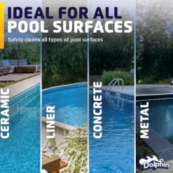 Dolphin Wave 140 Commercial Robotic Pool Vacuum Cleaner Yellow