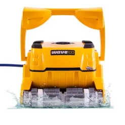 Dolphin Wave 100 Commercial Robotic Pool Vacuum Cleaner Yellow