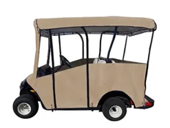 DOORWORKS GOLF CART ENCLOSURES Golf Cart Cover Tan