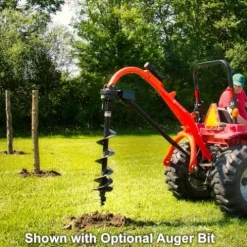 DR Power Tractor Post Hole Digger Construction Grade Steel Orange