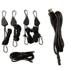 DREAM SPACE 1200W LED Grow Light 4x6ft with UV IR Dimmable & Foldable