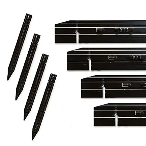 Dreamscape Cleanline 1/8″ x 3″ x 8′ Black DuraFlex