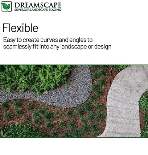 Dreamscape Cleanline 1/8″ x 3″ x 8′ Black DuraFlex