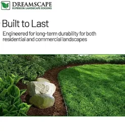 Dreamscape Cleanline 1/8″ x 3″ x 8′ Black DuraFlex