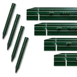 Dreamscape Cleanline Aluminum Edging 3/16″ x 4″ x 8′ Green