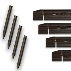 Dreamscape ProLine Aluminum Landscape Edging 120 Ft Bronze Duraflex