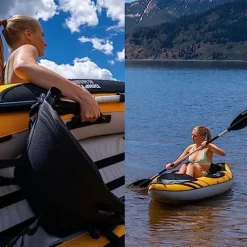 Driftsun Almanor 110 Inflatable Kayak Yellow – 1 Person