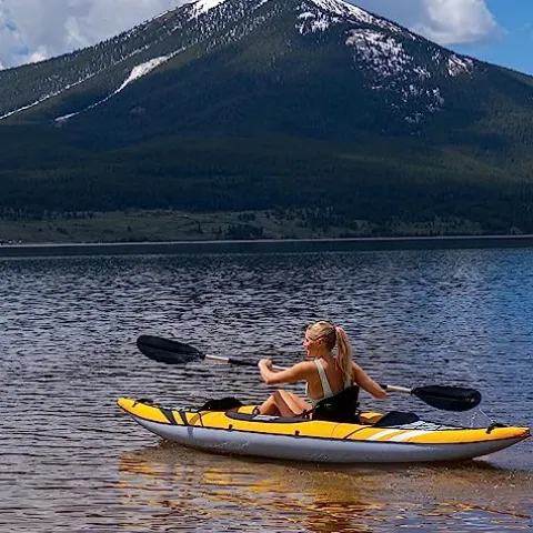 Driftsun Almanor 110 Inflatable Kayak Yellow – 1 Person