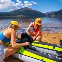 Driftsun Almanor 130 Inflatable Kayak Green 2 Person