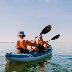 Driftsun Almanor 146 Inflatable Touring Kayak Blue – 2 Person + 1 Child