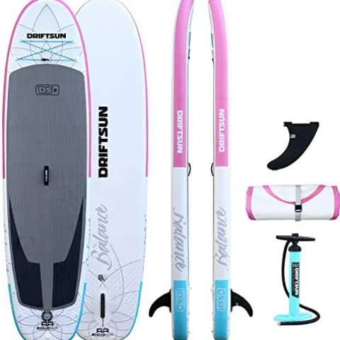 Driftsun Inflatable Stand Up Paddle Board Package Balance – Pink