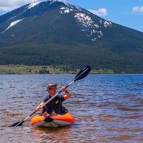 Driftsun Rover 120 Inflatable Kayak – White Classic