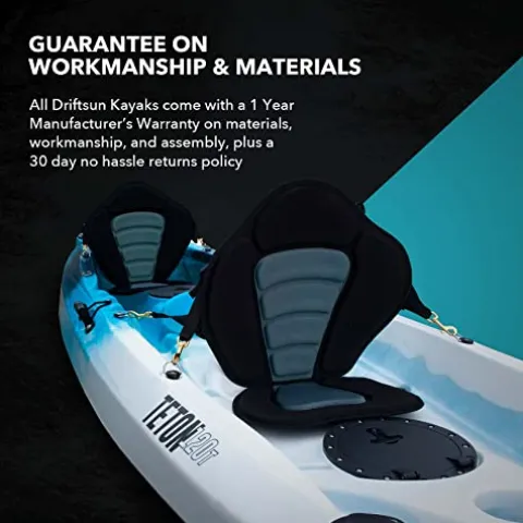 Driftsun Teton 120 Tandem Kayak Blue/White