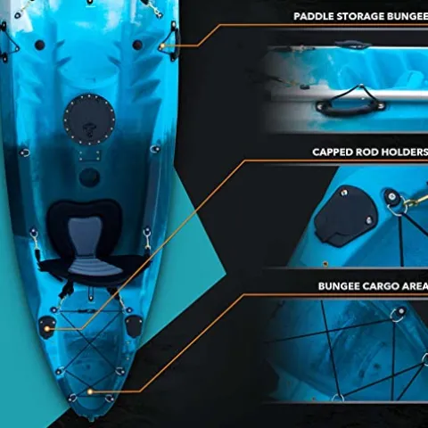 Driftsun Teton 120 Tandem Kayak Blue/White