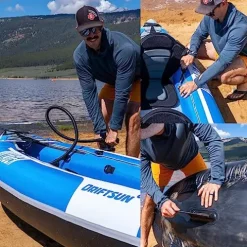 Driftsun Voyager Inflatable Kayak Blue