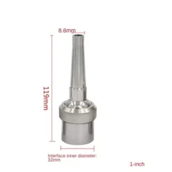 Drincoshow Stainless Steel Fountain Nozzle Set 1/2″ to 4
