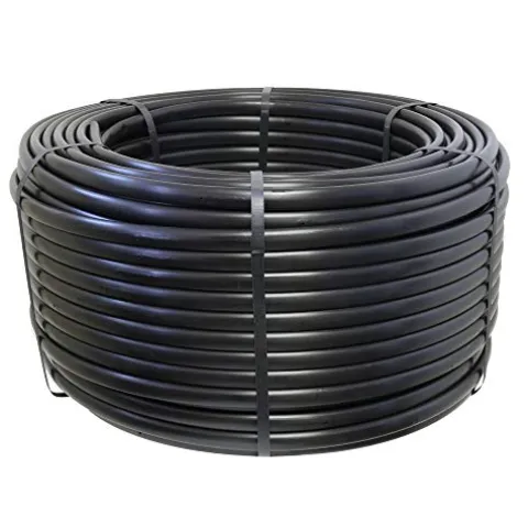 Drip Depot 1/2″ Black Polyethylene Pressure Compensating Drip Line 500′ Roll