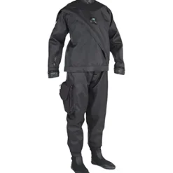 DUI Yukon II Men’s Scuba Diving Drysuit Black Large-Tall
