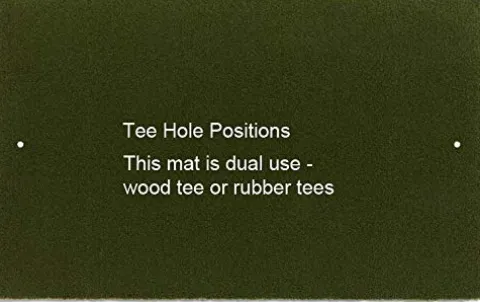 DURA-PRO Perfect Reaction Golf Mat – Premium Turf Indoor/Outdoor Mat for Hitting & Chipping