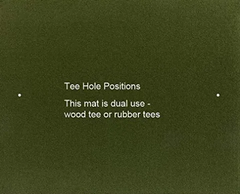 DURA-PRO Perfect Reaction Golf Mat 4×5 Feet Premium Turf Indoor/Outdoor – Golf Stance Mat with Accessories