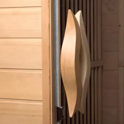 Durasage 2-Person Carbon Infrared Sauna – Canadian Hemlock Wooden Sauna – 1700 Watts – Premium Stereo Sound Wood