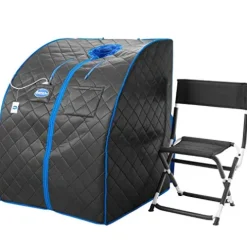 Durasage Portable Infrared Sauna Spa for Home Relaxation Black