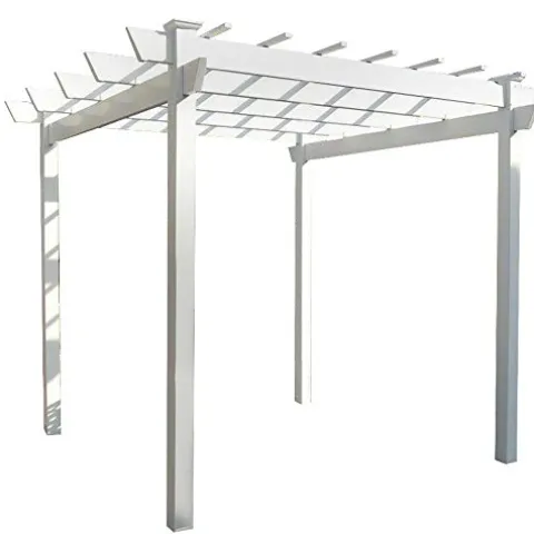 DuraTrel Kingston Pergola White